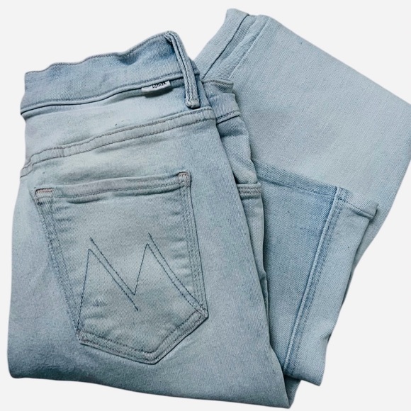 MOTHER The Super Cruiser Double Heel Flare Jeans In Sexico Mexico Size 29 - Picture 4 of 14